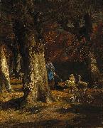 The Old Forest, Charles Jacque